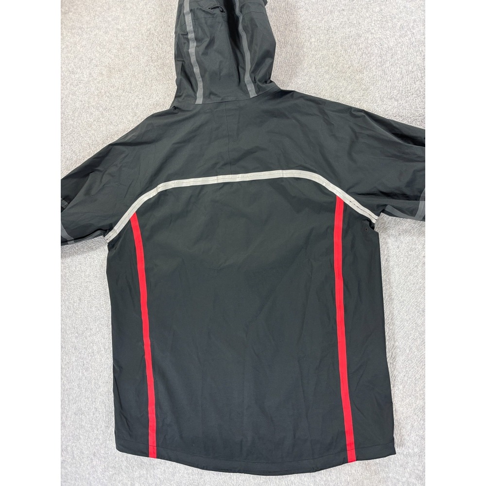 Nike Waterproof Taped Seams Hooded Rain Jacket (Men's Large) Blue - Picture 12 of 12